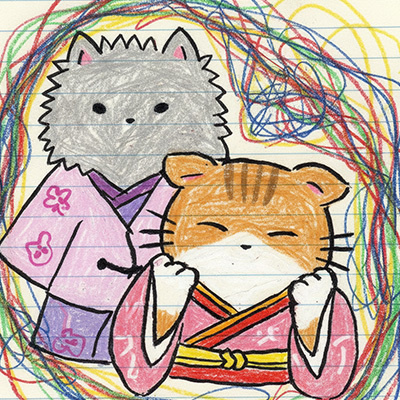 キャラクターお絵描き