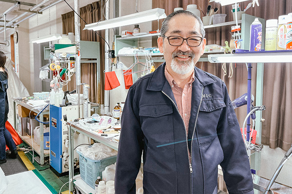 群馬工場 染み抜き